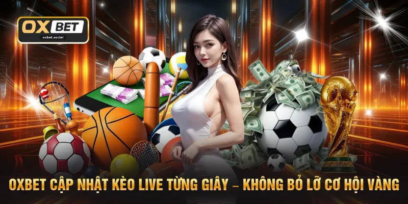 OXBET cập nhật kèo live từng giây – không bỏ lỡ cơ hội vàng